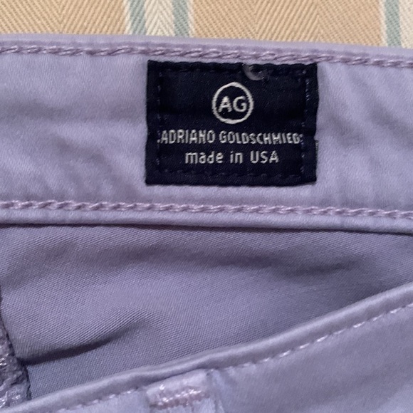 NWOT AG STILT CIGARETTE JEANS SOFT PIMA COTTON IN BEAUTIFUL COLOR LAVENDER 29 - Picture 9 of 11